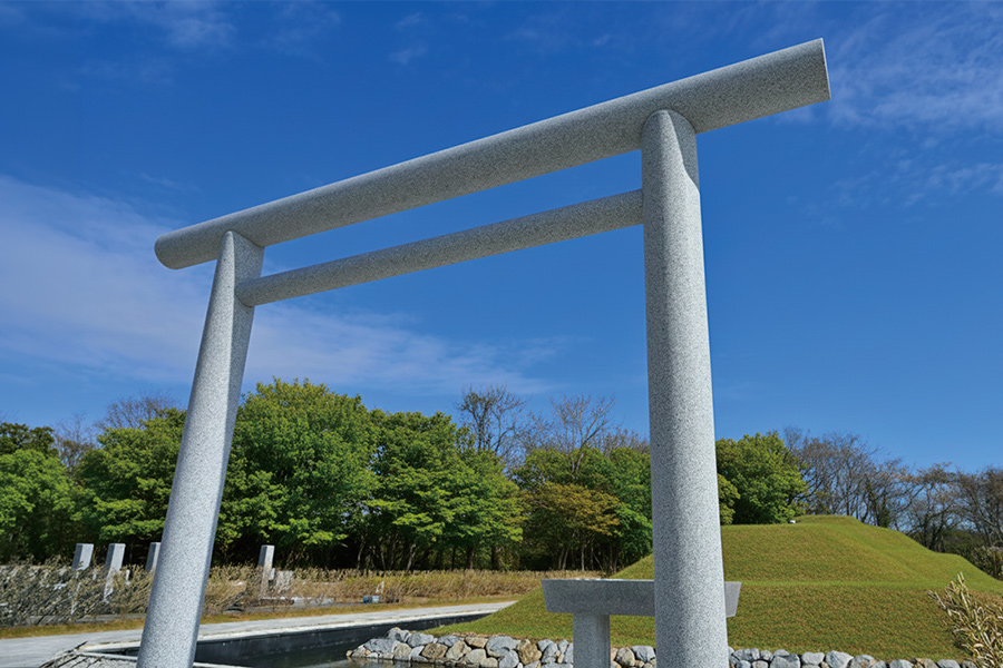 古墳全体に御霊が宿る構造